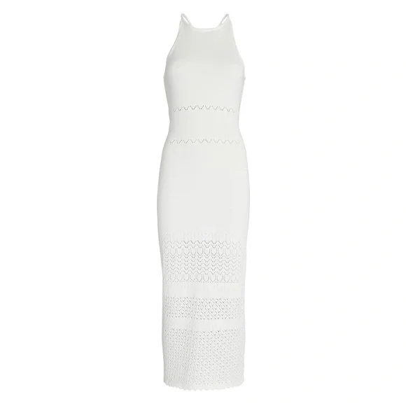 white christmas dresses SIMONMILLER Muro Crochet Dress | Island Multi | Size M main image 1